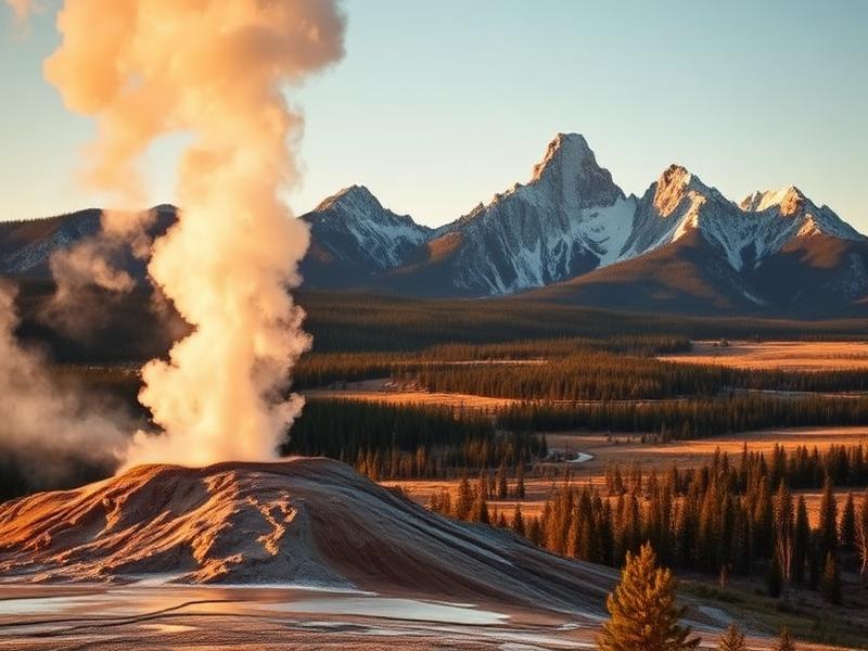 Legends & Lore of the American West - curated itinerary for German-speaking group tours and fly-and-drive packages in USA featuring Yellowstone NP, Grand Teton NP, Devils Tower