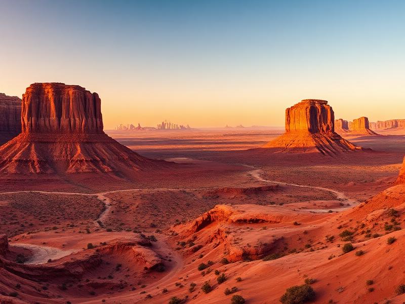 Las Vegas & Grand Landscapes of the American West - curated itinerary for German-speaking group tours and fly-and-drive packages in USA featuring Las Vegas Strip, Grand Canyon, Monument Valley