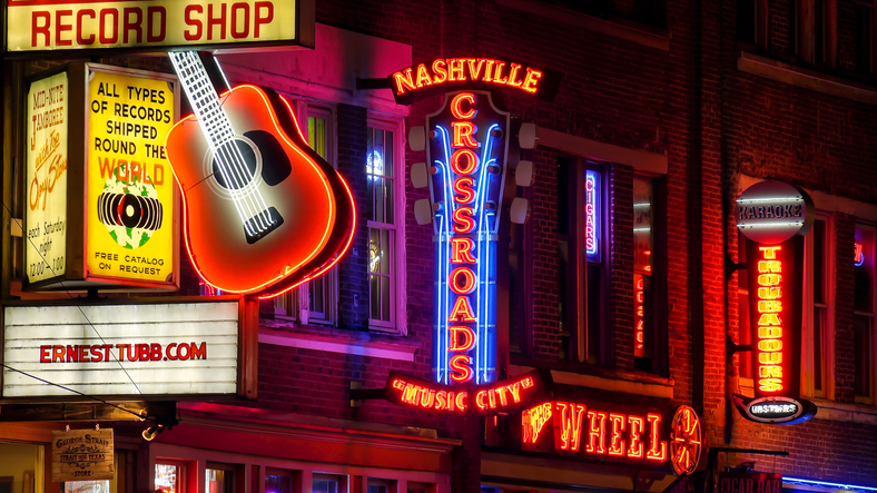 Southern Music & Heritage - curated itinerary for German-speaking group tours and fly-and-drive packages in USA featuring Atlanta MLK Historic Site, Nashville Country Music Capital, Memphis Rock'n'Roll & Graceland